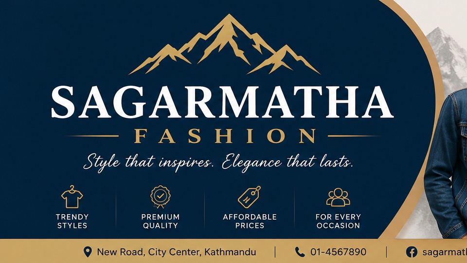 Sagarmatha Fashion banner
